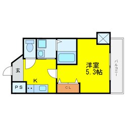 WINGS西九条の物件間取画像